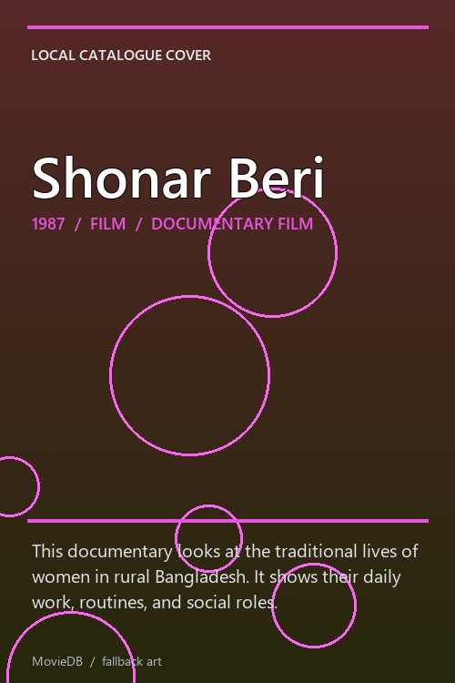 Shonar Beri poster