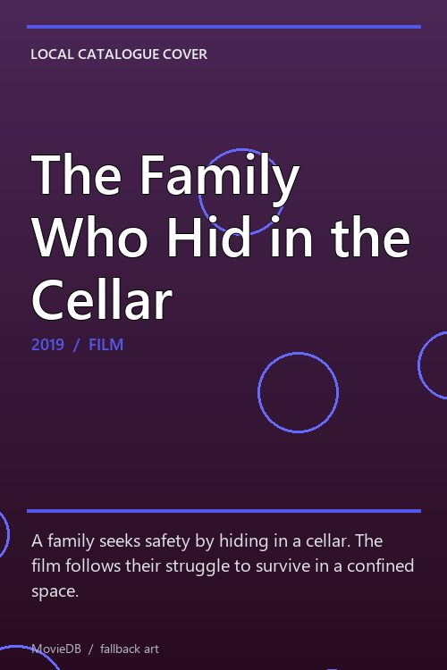 The Family Who Hid in the Cellar poster