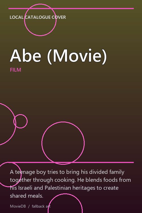 Abe (Movie) poster