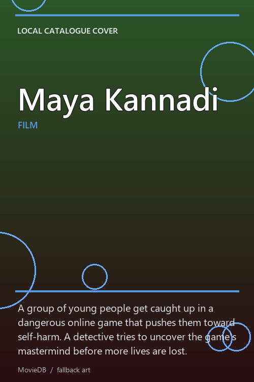 Maya Kannadi poster