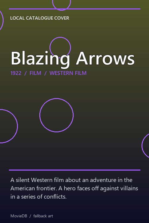 Blazing Arrows poster