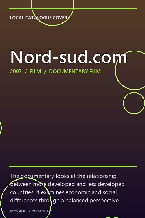 Nord-sud.com poster