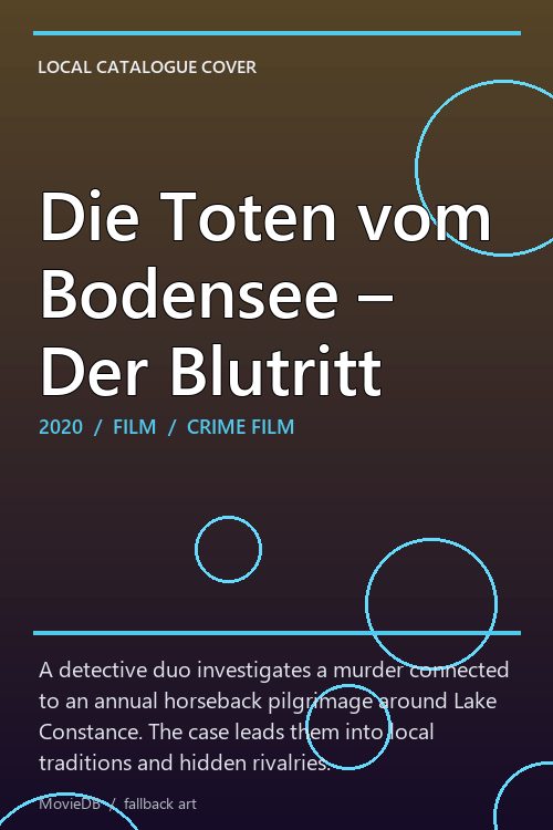 Die Toten vom Bodensee – Der Blutritt poster