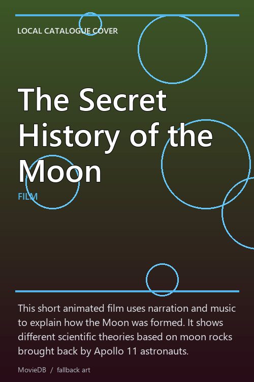 The Secret History of the Moon poster