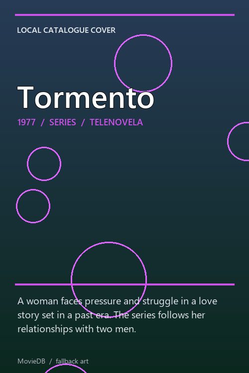 Tormento poster