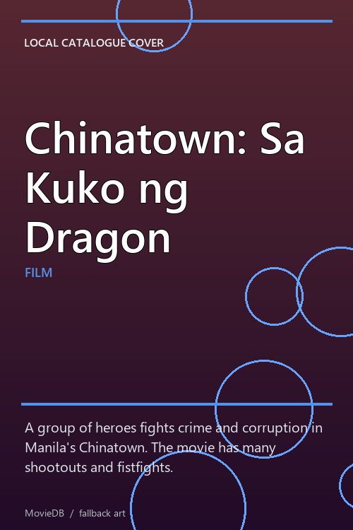 Chinatown: Sa Kuko ng Dragon poster