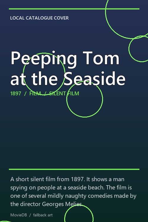 Peeping Tom at the Seaside poster