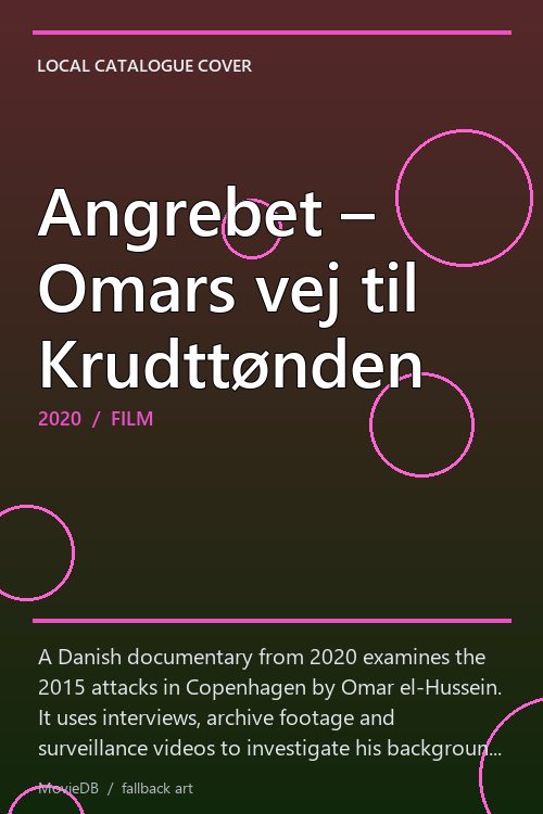Angrebet – Omars vej til Krudttønden poster