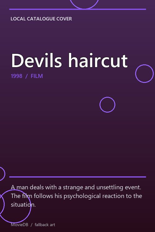 Devils haircut poster