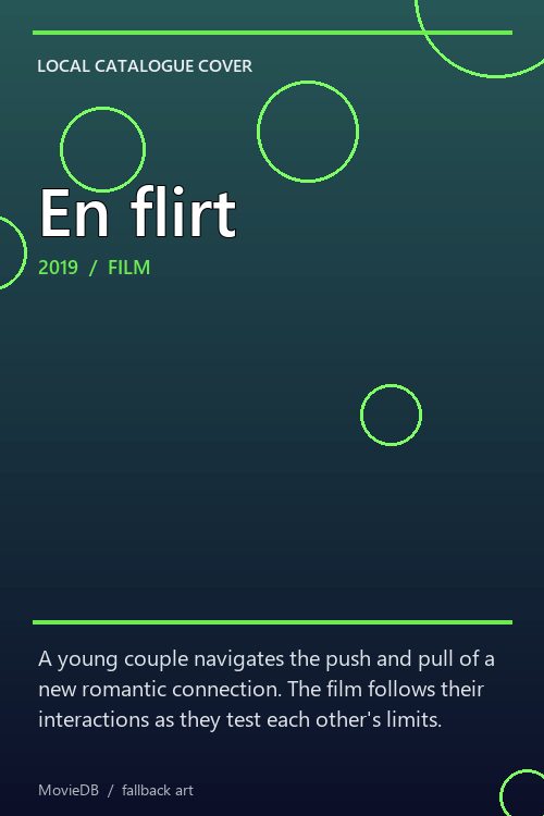 En flirt poster