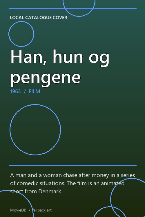 Han, hun og pengene poster