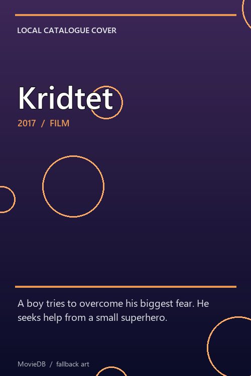 Kridtet poster