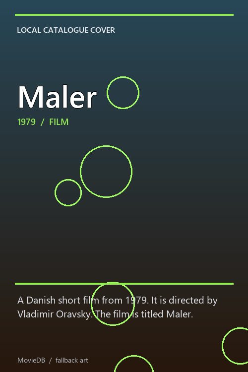 Maler poster