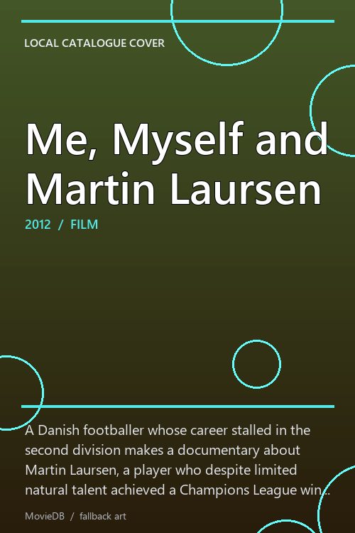 Me, Myself and Martin Laursen poster
