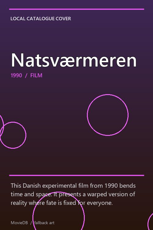 Natsværmeren poster
