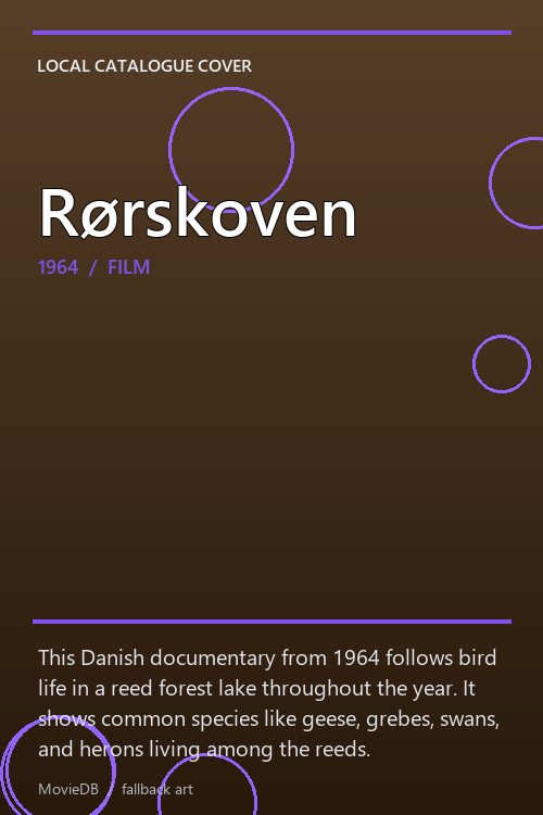 Rørskoven poster