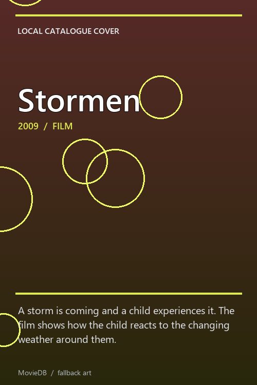 Stormen poster