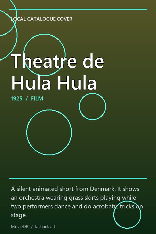 Theatre de Hula Hula poster