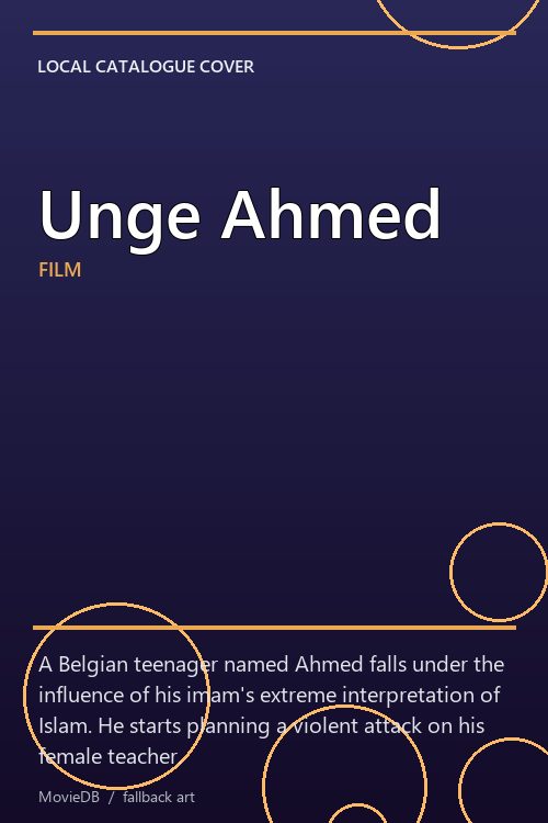 Unge Ahmed poster