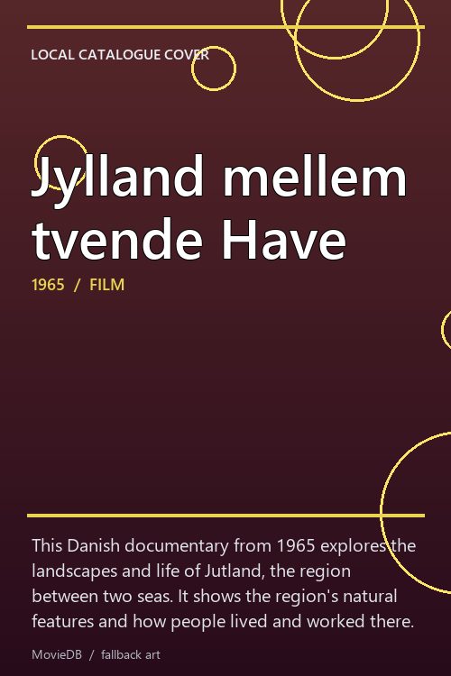 Jylland mellem tvende Have poster