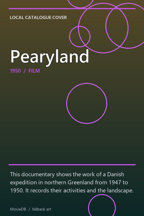 Pearyland poster