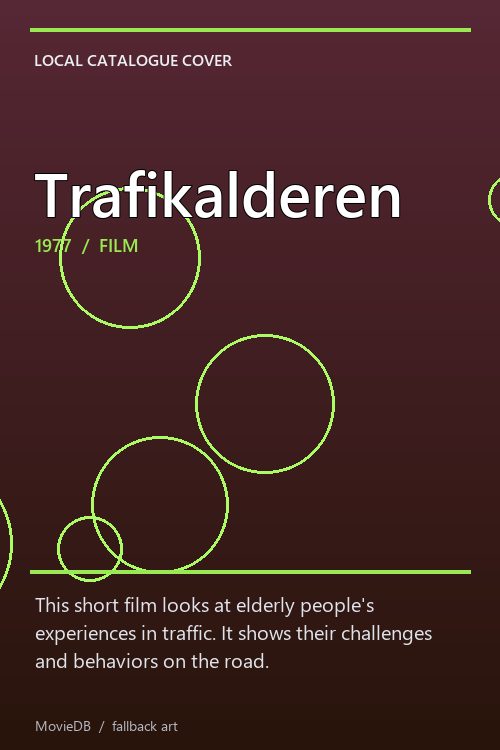 Trafikalderen poster