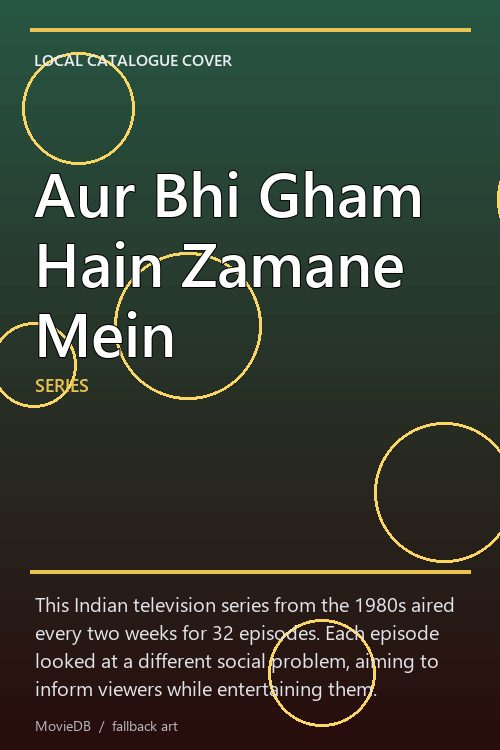 Aur Bhi Gham Hain Zamane Mein poster