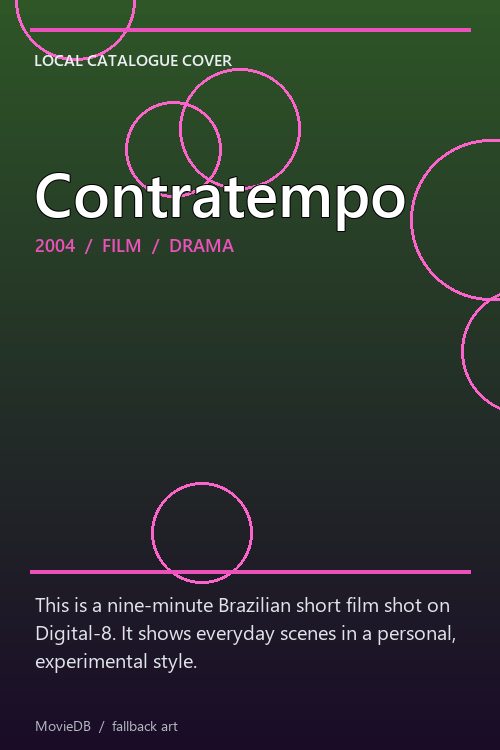 Contratempo poster