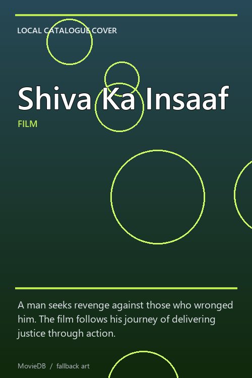 Shiva Ka Insaaf poster