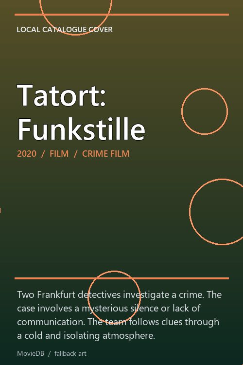 Tatort: Funkstille poster