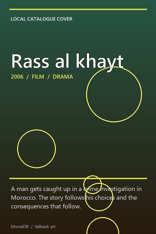 Rass al khayt poster