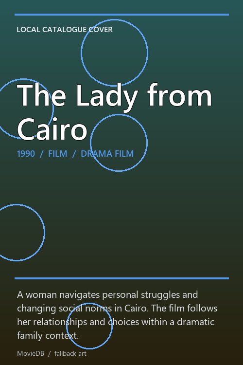 The Lady from Cairo poster