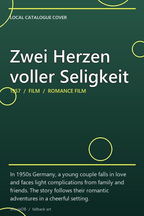Zwei Herzen voller Seligkeit poster