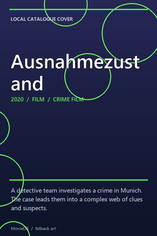 Ausnahmezustand poster