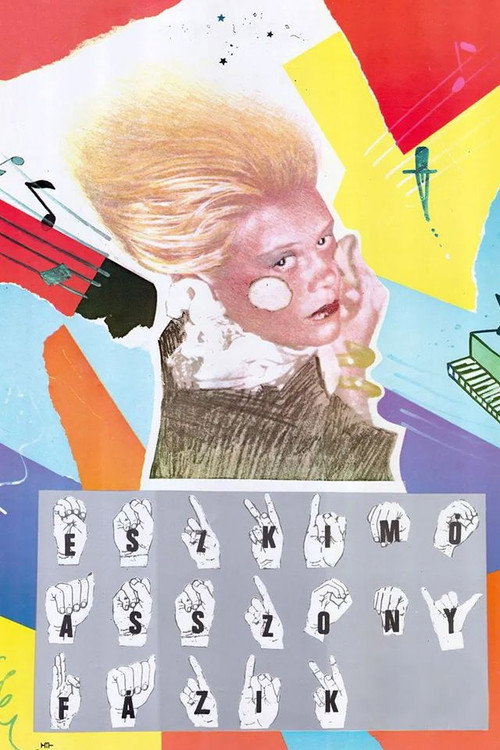 Eszkimó asszony fázik poster