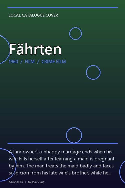 Fährten poster