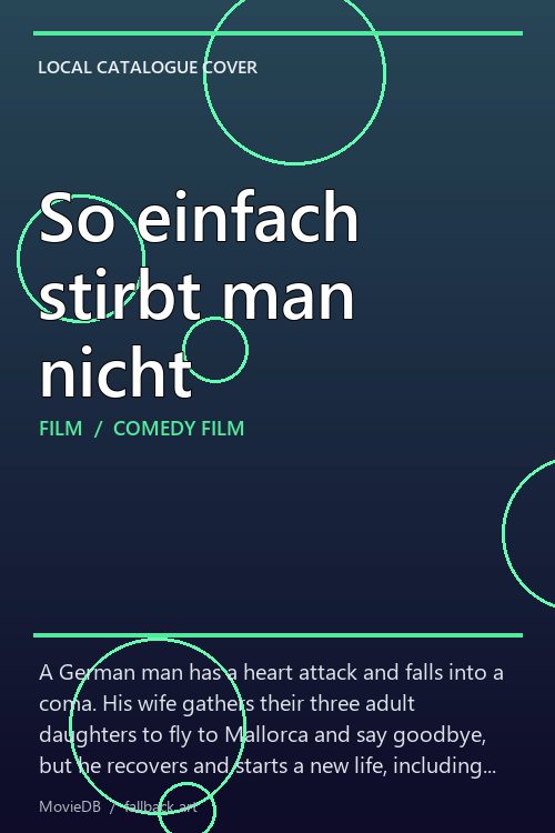 So einfach stirbt man nicht poster