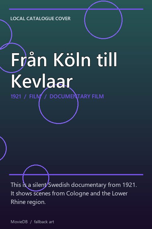 Från Köln till Kevlaar poster