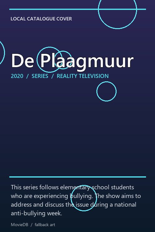 De Plaagmuur poster