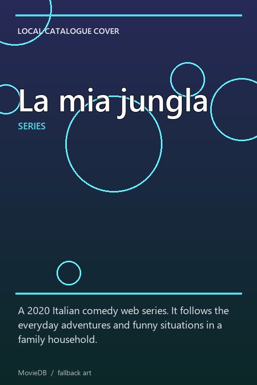 La mia jungla poster