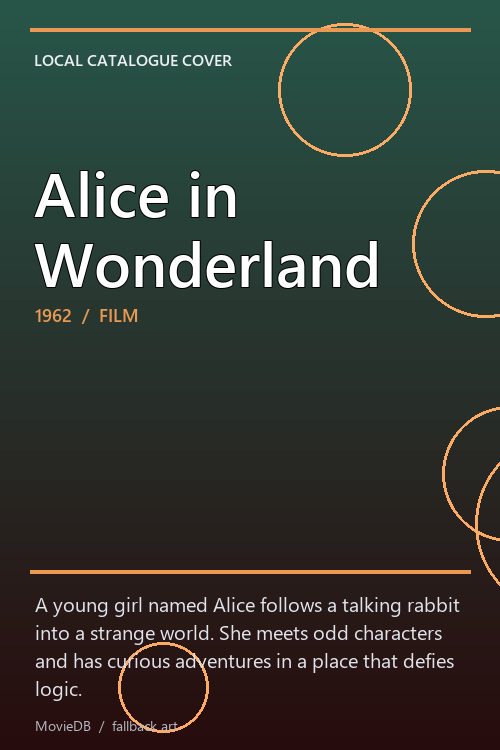 Alice in Wonderland poster