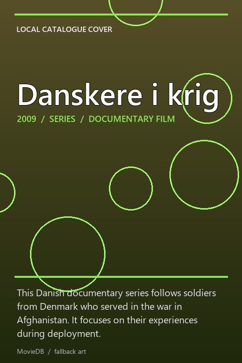 Danskere i krig poster
