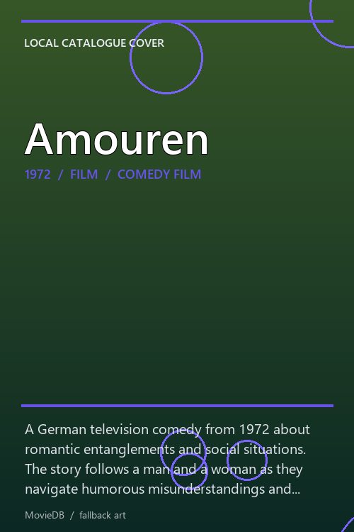 Amouren poster
