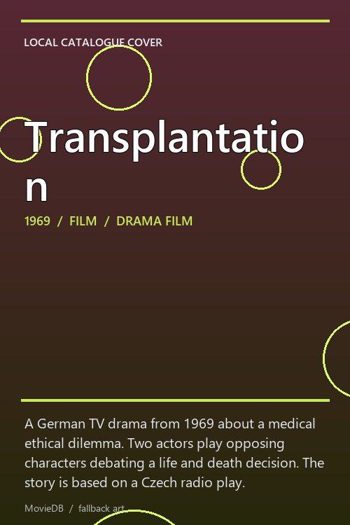 Transplantation poster