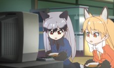 Nissin no Donbei x Kemono Friends: Fukkura poster