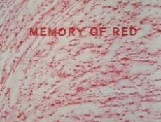 Memory of Red poster