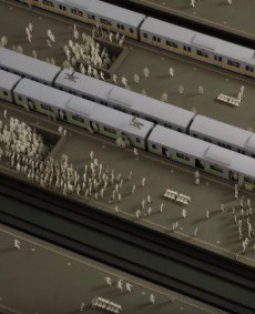 1/100 TRAIN Station poster