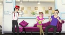 Peeping Life: YouTuber-kun poster