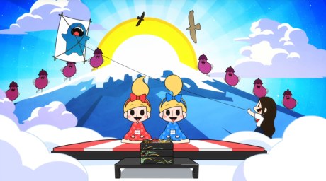 Kana Kana Kazoku: Shinnen no Goaisatsu poster