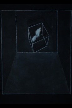 Angel inside a box poster